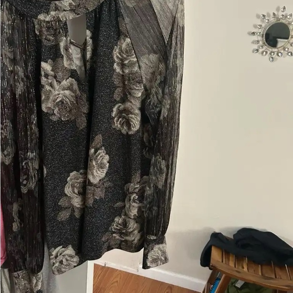 Floral Long Sleeve Blouse